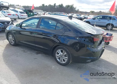 2019 Hyundai Elantra Sel z USA, uszkodzony, nr VIN KMHD84LF0KU816411